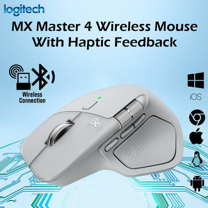 Logitech MX Master 4 Wireless Mouse