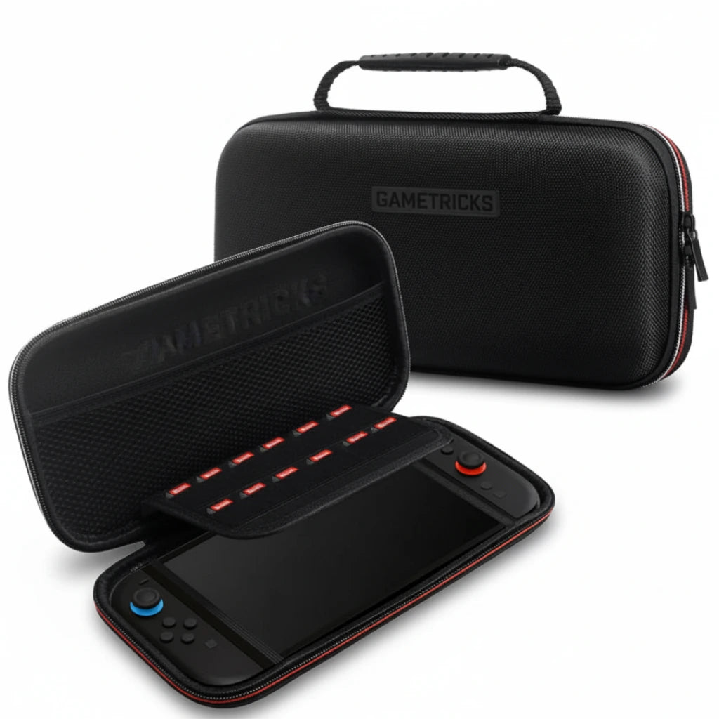 Nintendo Switch 2 Protective Carrying Case , Storage Bag - Full Black IPLAY