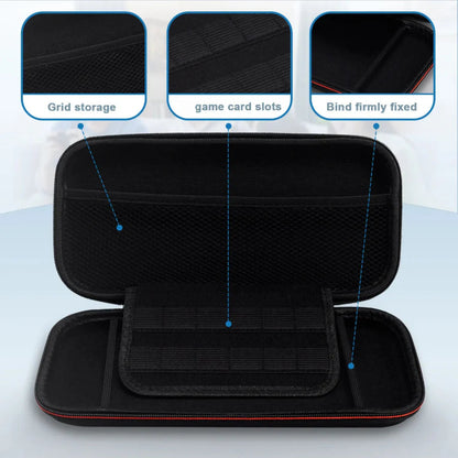 Nintendo Switch 2 Protective Carrying Case , Storage Bag - Full Black IPLAY