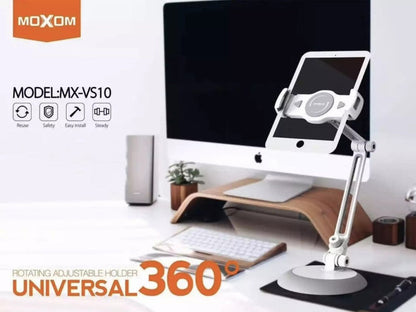 Moxom MX-VS10 Universal 360′ Desktop Stand for Mobile Phones,Tablets and Nintendo Switch Moxom