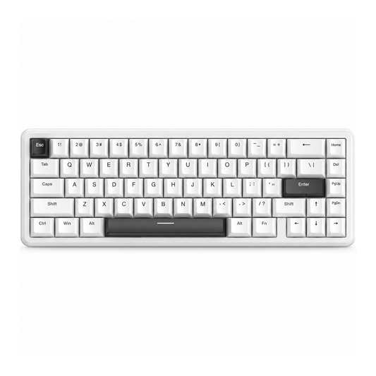 ATTACK SHARK X65 HE Wired RT 65% RGB Mechanical Gaming Keyboard - White Attack Shark
