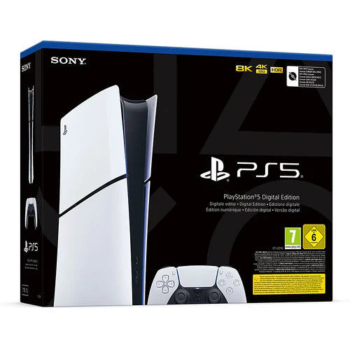 PS5 PlayStation 5 Slim 1TB Digital Edition Console - European Version SONY