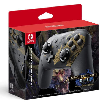 Nintendo Switch Wireless Pro Controller - Monster Hunter Rise Edition NINTENDO