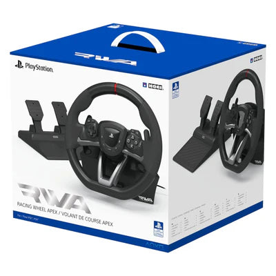 HORI Racing Wheel Apex for Playstation 5, PlayStation 4 and PC - Officially Licensed by Sony HORI