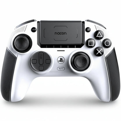 NACON Revolution 5 Pro Officially Licensed PlayStation Wireless Gaming Controller for PS5 / PS4 / PC - Black/White NACON