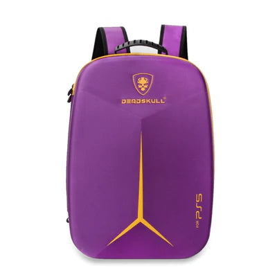 DeadSkull PS5 Backpack Large Capacity Travel Case for Ps5 Console, Storage for Controller, Game Discs, and Gaming Accessories DEADSKULL