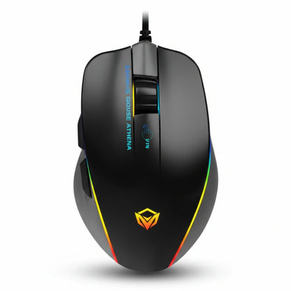 Meetion GM23 RGB Circulation Backlit Gaming Mouse - Black