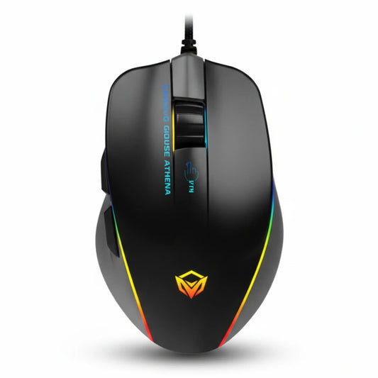 Meetion GM23 RGB Circulation Backlit Gaming Mouse - Black
