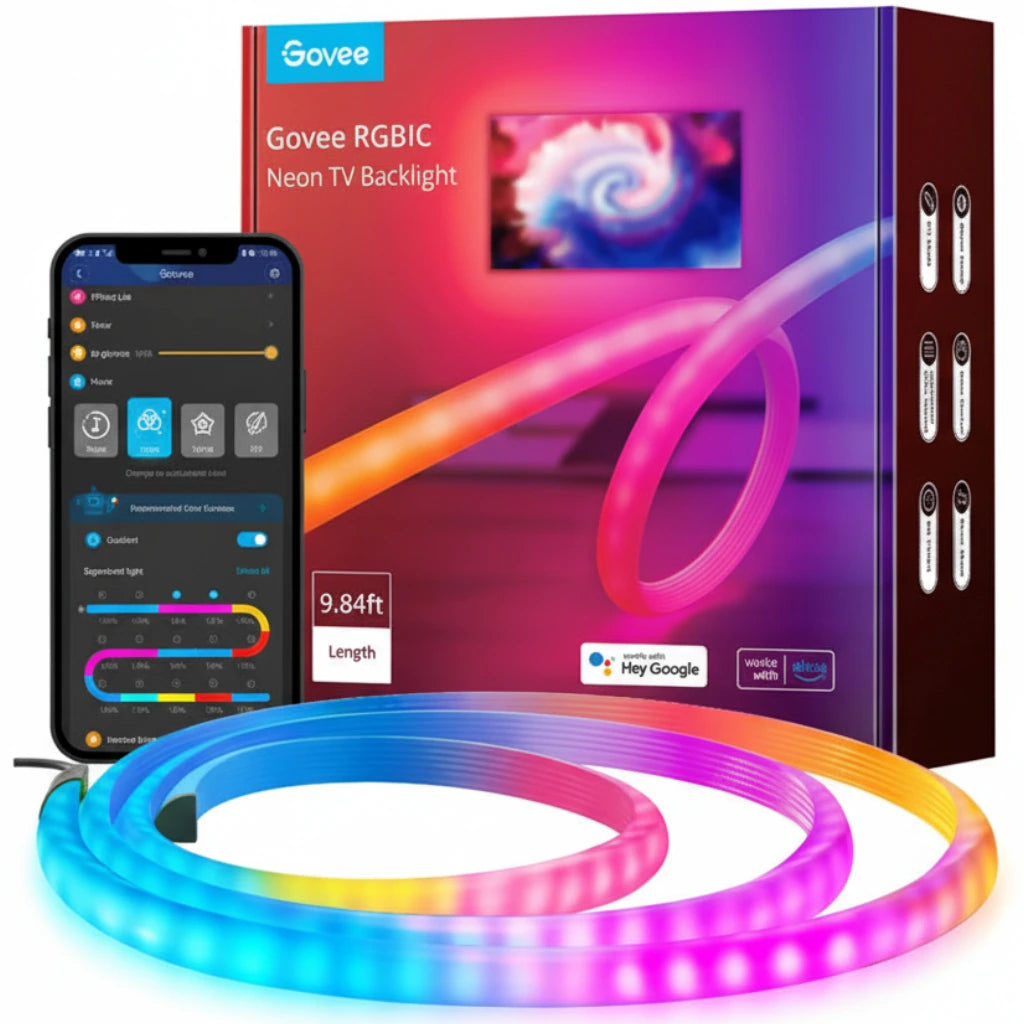 Govee RGBIC Neon TV Backlight - 3m Govee