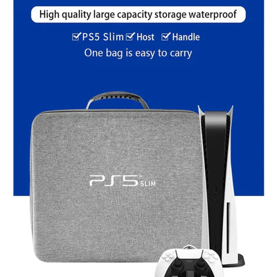 Hard Carrying Case, Travel Bag for PS5 Slim Consoles DOBE