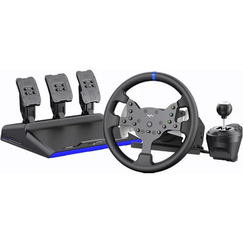 (Copy) PXN V99 Gaming Steering wheel 3.2nm force feedback Racing wheel 270/900, Dismantle, with Hall magnetic induction pedal, 6+1 gear shift rod pc for PS5/PS4/PS3/Xbox One/Series X/S PC