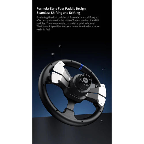 PXN V99 Gaming Steering wheel 3.2nm force feedback Racing wheel 270/900, Dismantle, with Hall magnetic induction pedal, 6+1 gear shift rod pc for PS4/PS3/Xbox One/Series X/S PC PXN