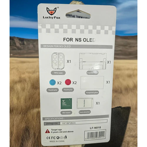 Lucky Fox 8 in 1 Protective Kit For Nintendo Switch Oled LUCKY FOX