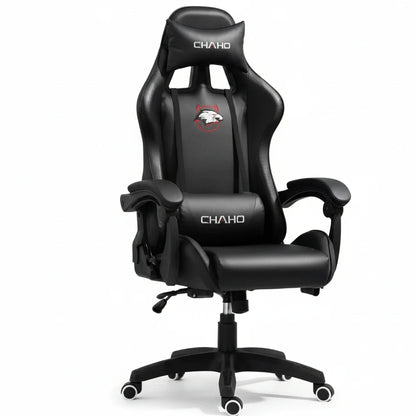 Black gaming chair with 'CHAIDO' branding on a white background