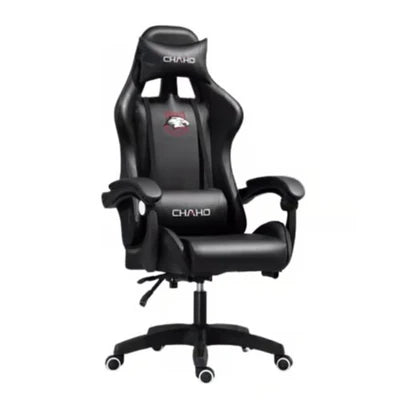 Chaho YT-055 Gaming Chair with Footrest - Black