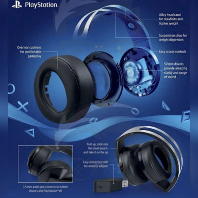 Sony PlayStation 4 Platinum Wireless Headset SONY