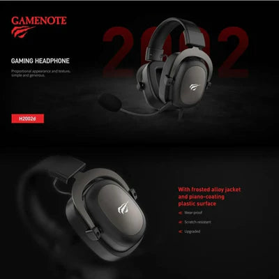Havit H2002d Gaming Headset - Black HAVIT