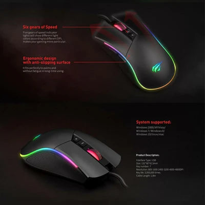 Havit MS1001 Gaming Mouse