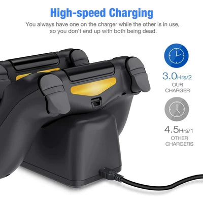 Dobe Dual Charging Dock for PlayStation 4 Controllers DOBE