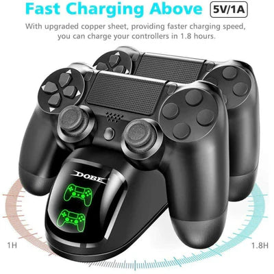Dobe Dual Charging Dock for PlayStation 4 Controllers DOBE