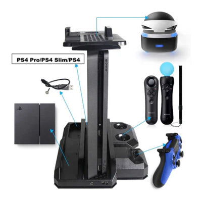 Dobe Multi-Functional Stand for PlayStation 4 & PS.VR DOBE