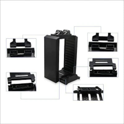 Dobe Multi-Functional Storage Stand For PlayStation 4 DOBE