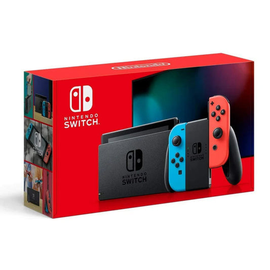 Nintendo Switch with Neon Blue and Neon Red Joy-Con NINTENDO