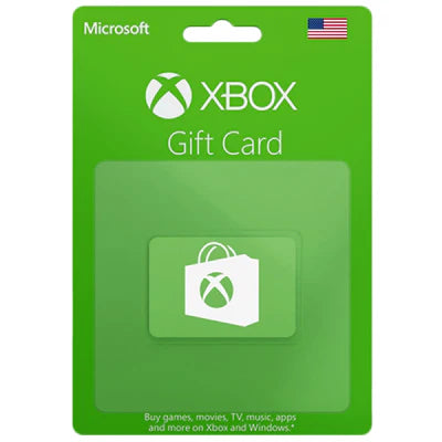 USA Xbox Live Cards