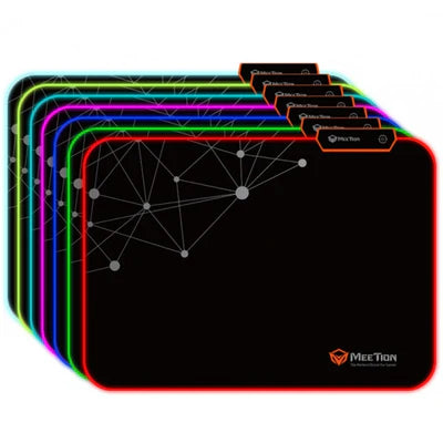 MeeTion PD120 Colorful Backlit Medium Gaming Mouse Pad