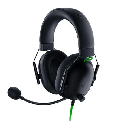 Razer BlackShark V2 With USB Sound Card - THX 7.1 Spatial Surround Sound RAZER