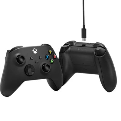 Xbox Wireless Controller for Xbox Series X|S, Xbox One and Windows Devices with USB-C Cable - Carbon Black MICROSOFT