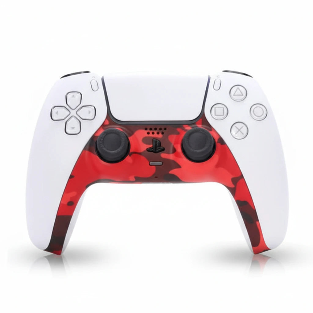 Decoration Shell Cover with Two Analog Grips For PS5 DualSense Controller IPLAY