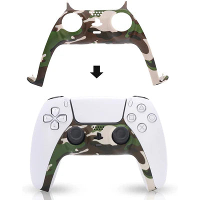 Decoration Shell Cover with Two Analog Grips For PS5 DualSense Controller IPLAY