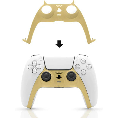 Decoration Shell Cover with Two Analog Grips For PS5 DualSense Controller IPLAY