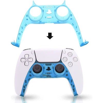 Decoration Shell Cover with Two Analog Grips For PS5 DualSense Controller IPLAY