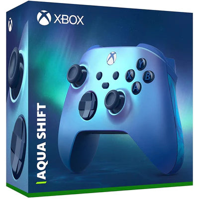 Xbox Wireless Controller - Aqua Shift Special Edition for Xbox Series X|S, Xbox One, and Windows Devices MICROSOFT