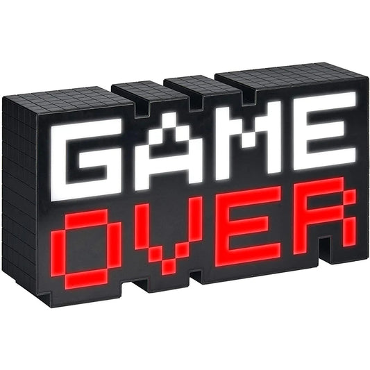 Game Over 8-Bit Pixel Light, Color Changing Light IPLAY