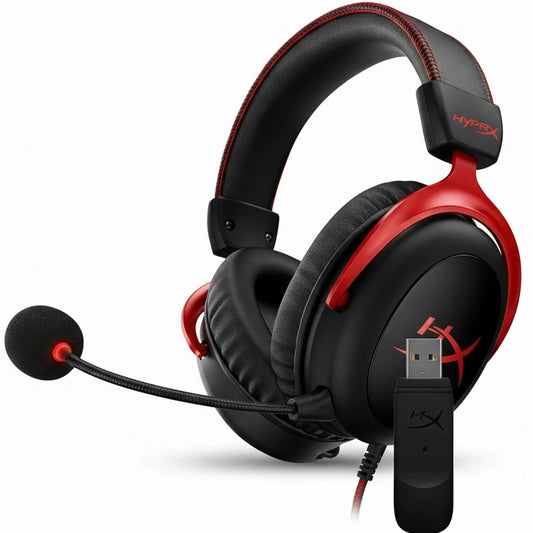 HyperX Cloud II Wireless - Gaming Headset for PC, PS4/PS5, Nintendo Switch HYPERX