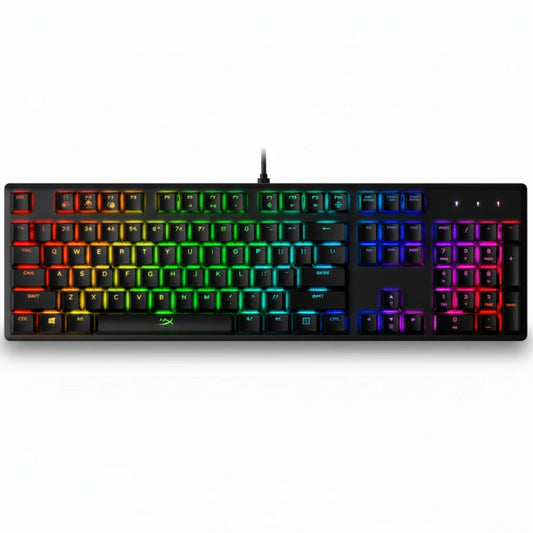 Razer Huntsman RGB mechanical keyboard on a white background