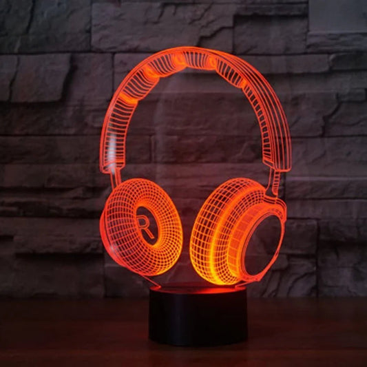 Gaming Room Desk Setup Lighting Decor 3D Visual LED Night Lamp - 7 Color Change FULLOSUN