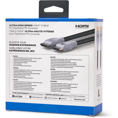 PowerA Ultra High Speed HDMI 2.1 Cable for PlayStation 5 | PS5 POWERA