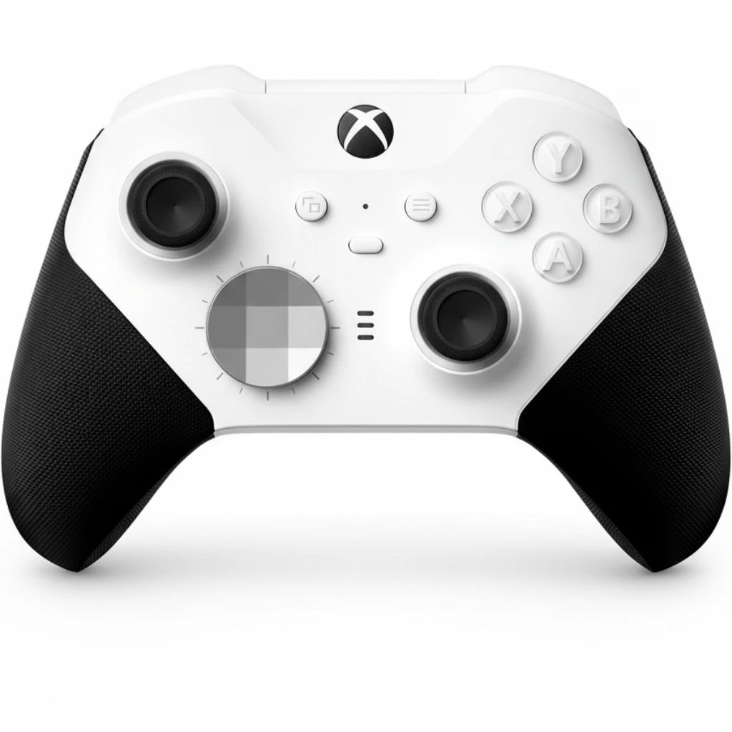 Xbox Elite Wireless Controller Series 2 Core – White - Xbox Series X|S, Xbox One, Windows PC, Android, and iOS MICROSOFT