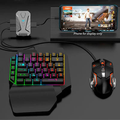 MIX se 4 in 1 Gaming Combo Keyboard & Mouse For Android Mobiles & Tablets MIX se