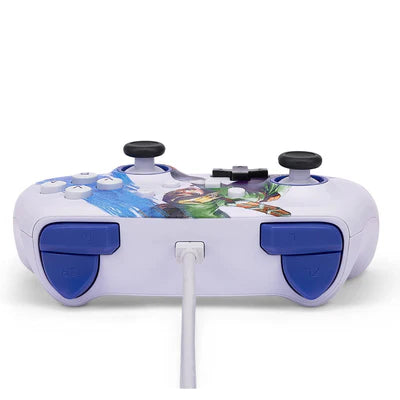 PowerA Enhanced Wired Controller for Nintendo Switch - Master Sword Attack Zelda Link POWERA