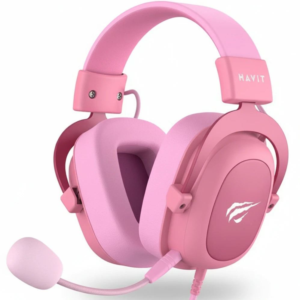 Havit H2002d Gaming Headset - Pink HAVIT
