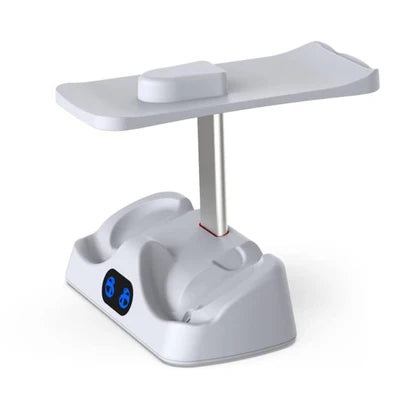Dobe PS VR2 Controllers Charging Station with Led Indicator & VR Headset Display Stand DOBE