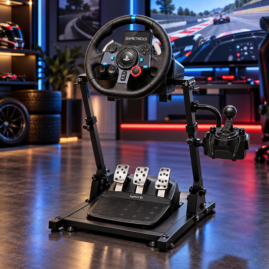 Logitech G29 Stand Ultimate Bundle Set Including (Stand + Wheel + Pedals + Shifter) LOGITECH
