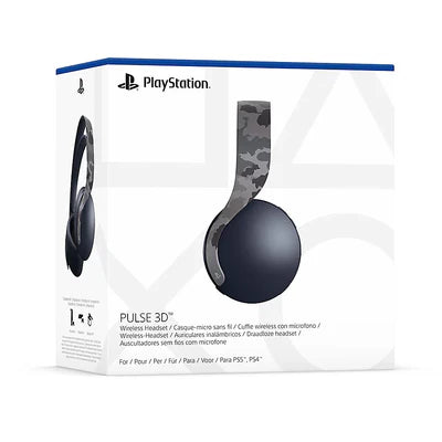 PULSE 3D Wireless Headset For PlayStation 4 & PlayStation 5 - Grey Camouflage SONY