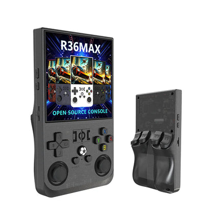 R36 Max (2025) 4inch IPS 21000+ Games Video Handheld Game Players 4000mAh OS Linux System Hand Retro Game Console