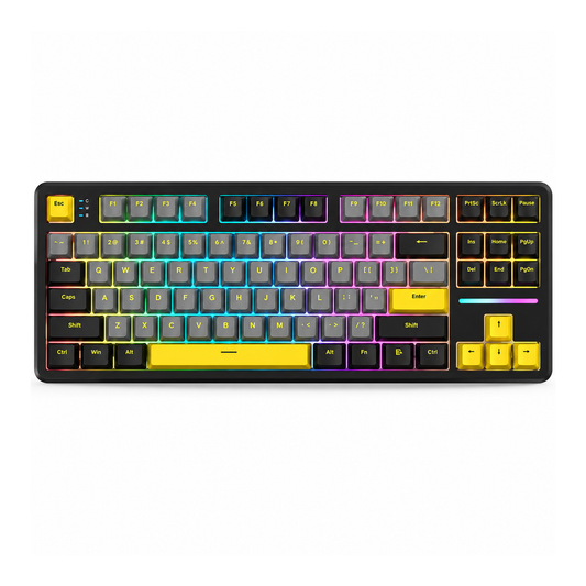 ATTACK SHARK X87 Wireless Tri-Mode Mechanical Gaming Keyboard - Black Attack Shark